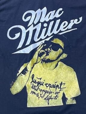 Mac Miller Preowned Medium T-shirt